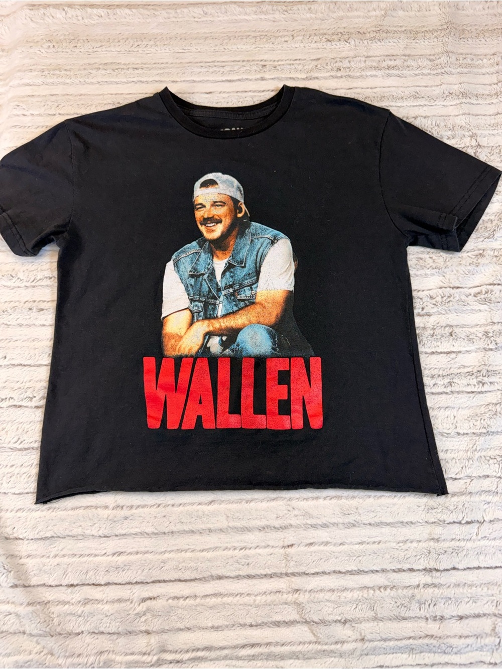 Official Morgan Wallen Graphic Tee Medium Black Country Concert Shirt